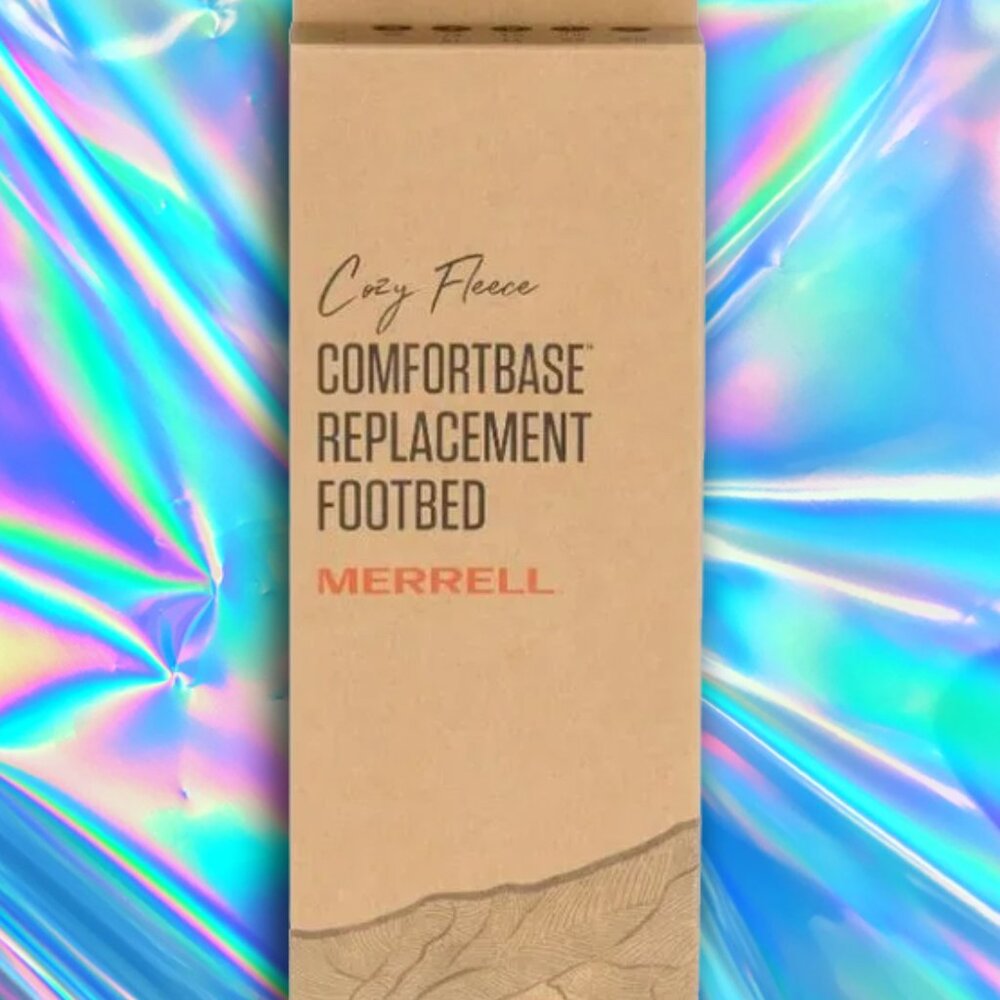 [NEW] MEN'S SIZE 8 MERRELL KINETIC COMFORT BASE COZY FLEECE FOOTBED PAIR 2PCS